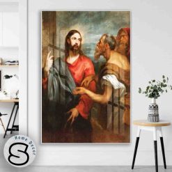 Tranh Chúa Jesus Và Hai Ông Già