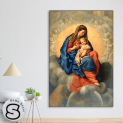 Tranh Đức Mẹ Maria Và Chúa