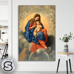 Tranh Đức Mẹ Maria Và Chúa