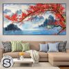 Tranh Hoa Đào Treo Tường 30
