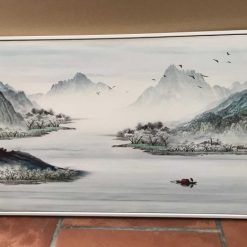 Tranh Thuỷ Mặc Treo Tường 56 Canvas