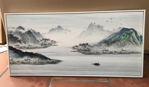 Tranh Thuỷ Mặc Treo Tường 56 Canvas