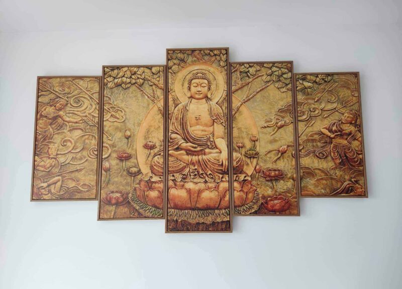 Tranh Treo Tường Phật A Di Đà 17 Canvas