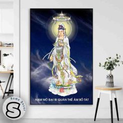 Tranh Treo Tường Phật Quan Âm 18