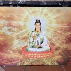 Tranh Treo Tường Phật Quan Âm 21 Tráng Gương
