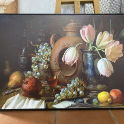 Tranh Bình Hoa Và Quả 05 Canvas
