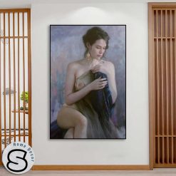 Tranh Cô Gái Treo Tường 67