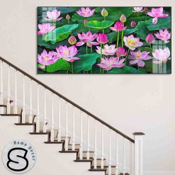 Tranh Hoa Sen Treo Tường 80