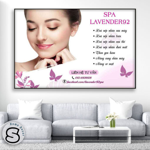 Tranh Spa Lavender 92