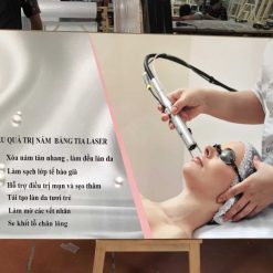 Tranh Spa Trị Nám Bằng Laser Tráng Gương
