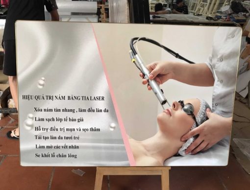 Tranh Spa Trị Nám Bằng Laser Tráng Gương