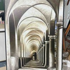 Tranh Trừu Tượng Hành Lang Ánh Sáng Canvas